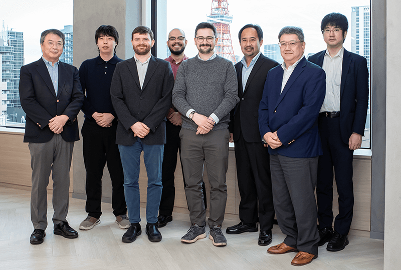 OQCとCTCの量子コンピューティングチームのメンバー