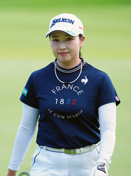 1998年生まれ、26歳の小祝さくらプロ。2019年にツアー初優勝を飾って以降、安定した力で毎年優勝を重ね、現在11勝をマークしている。