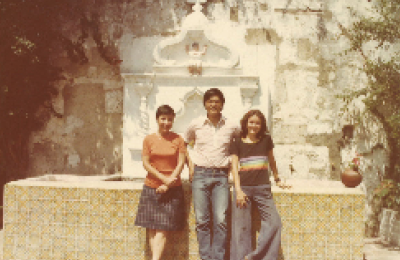 エルサルバドル時代。グアテマラ旅行にて。