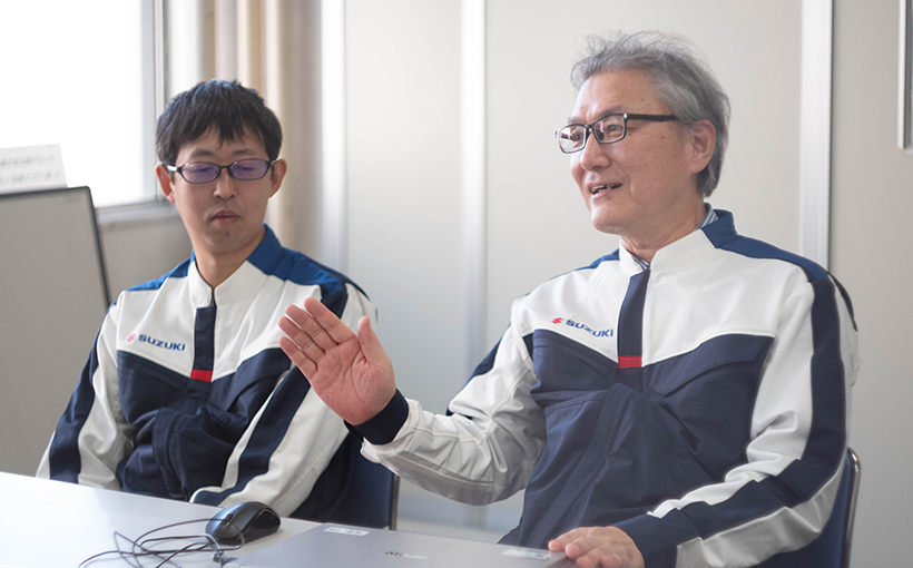 左から、大井氏、正畑氏