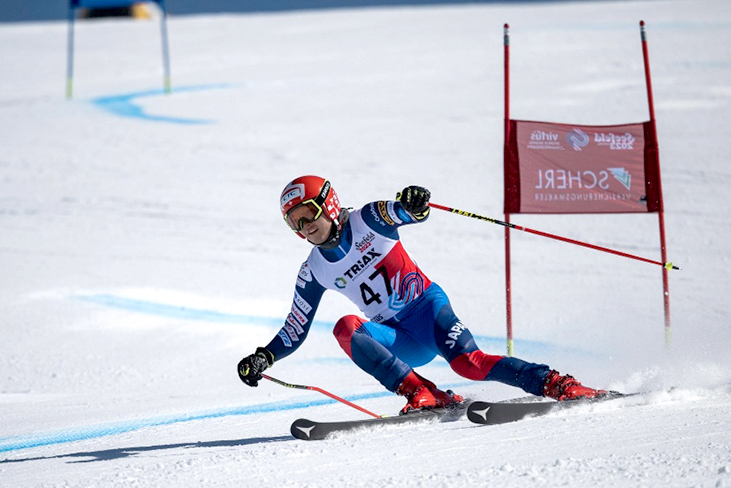 競技の様子（木附選手）