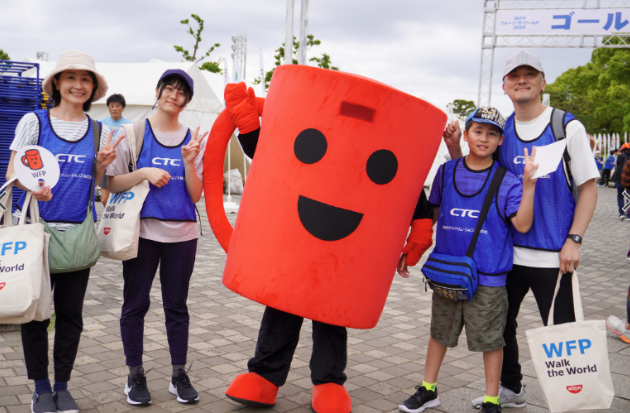 「WFP ウォーク・ザ・ワールド 2024 横浜」の様子(その2)