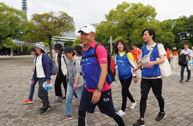 「WFP ウォーク・ザ・ワールド 2024 横浜」の様子(その3)