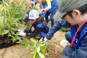 植樹祭当日の様子2