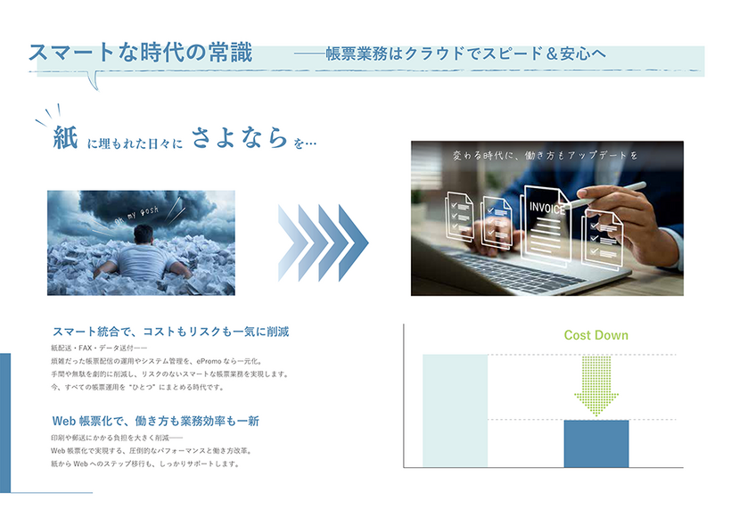 スマートな時代の常識― 帳票業務はクラウドでスピード＆安心へ