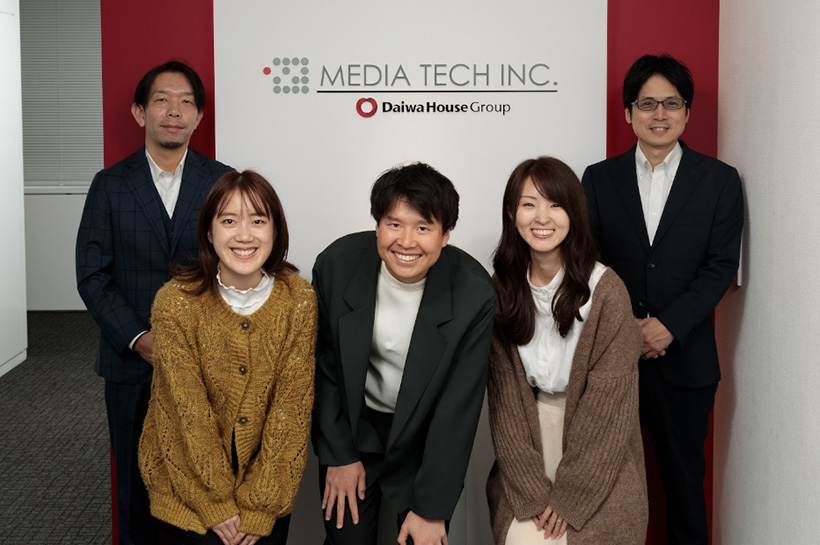 株式会社メディアテック デジタルファクトリーの開発チームのメンバー