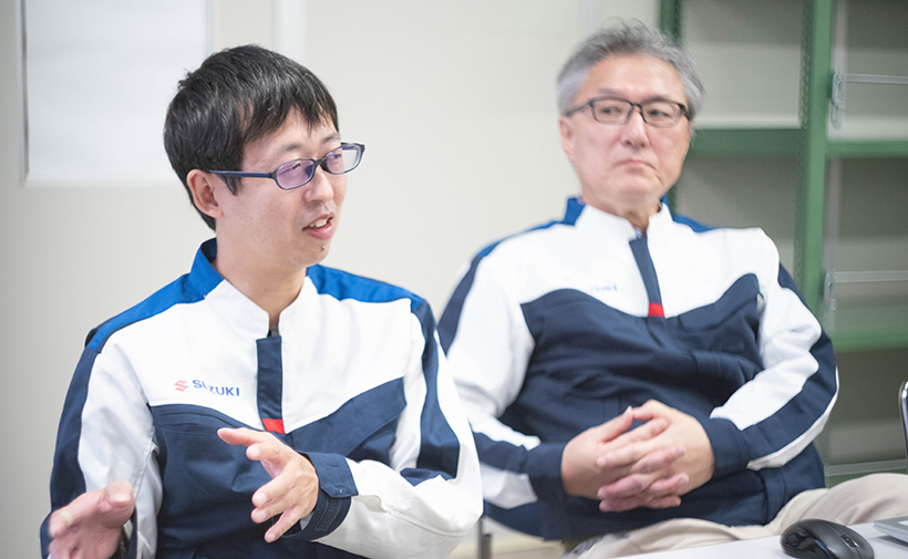 左から、大井氏、正畑氏