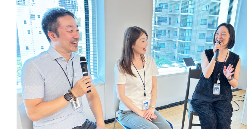 セミナー登壇時の様子（寺澤氏・西村氏・森下氏）