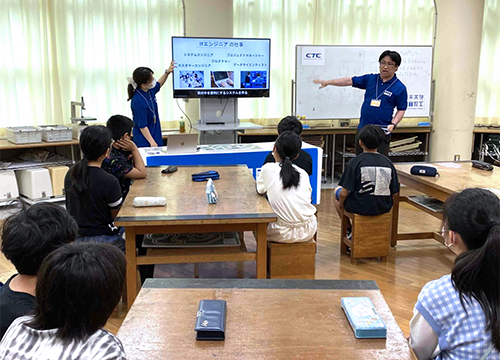 未来実現IT教室の様子