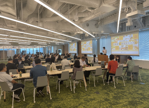 朝食に関するモーニングセミナー開催風景