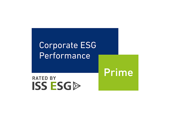 ロゴ画像「Corporate Responsibility Prime rated by ISS-oekom」