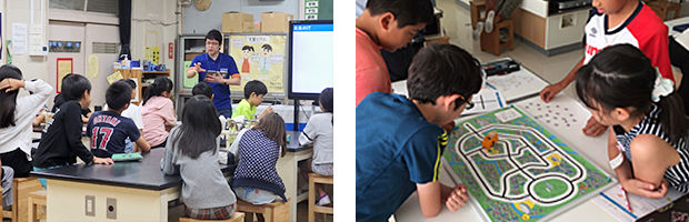 小学校4~6年生向けのワークショップ「遊べる物語」と小学5~6年生向けの出前授業「みんなでチャレンジ!ITエンジニア」