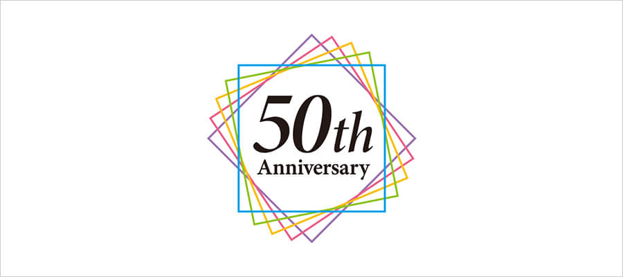 ロゴ:50th Anniversary