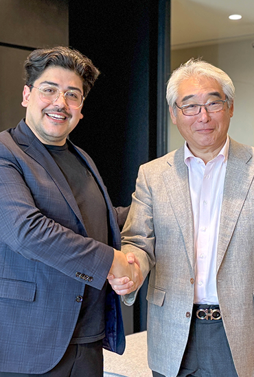 Liquid AI社　Ramin CEOとCTC　柘植会長