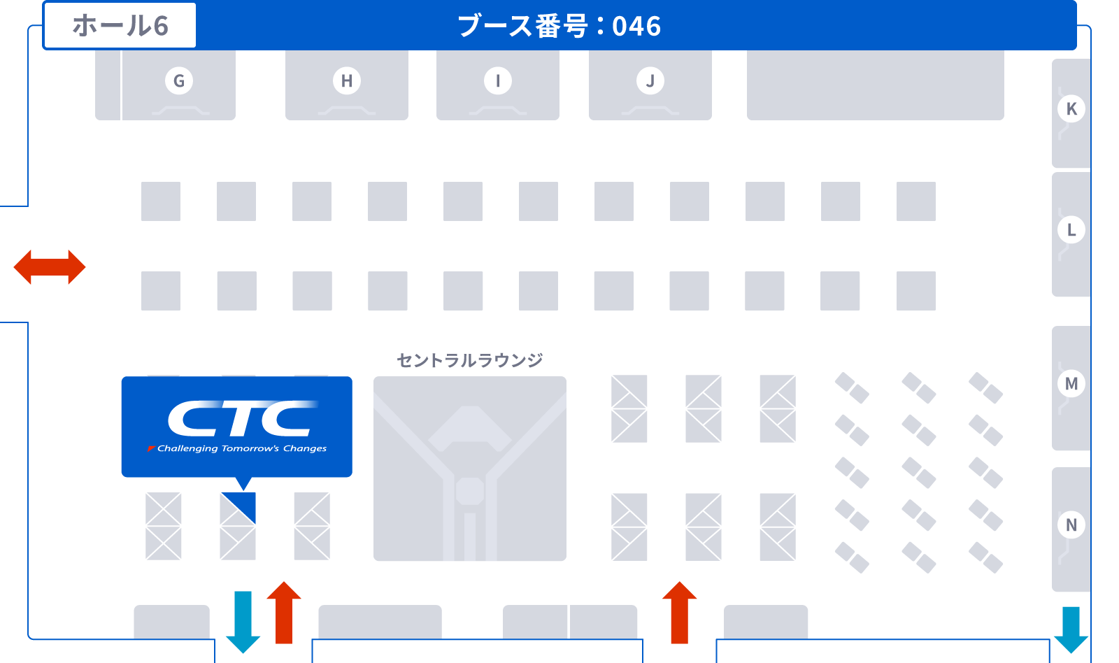 ブース位置確認マップ