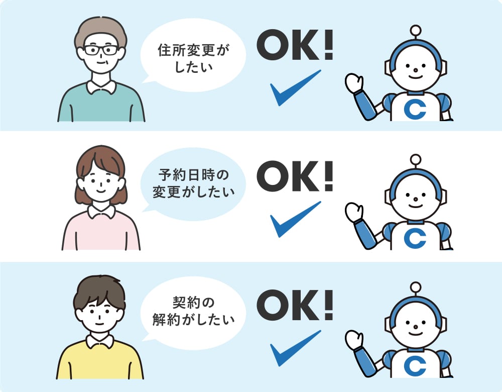 高度な会話対応、高い音声認識